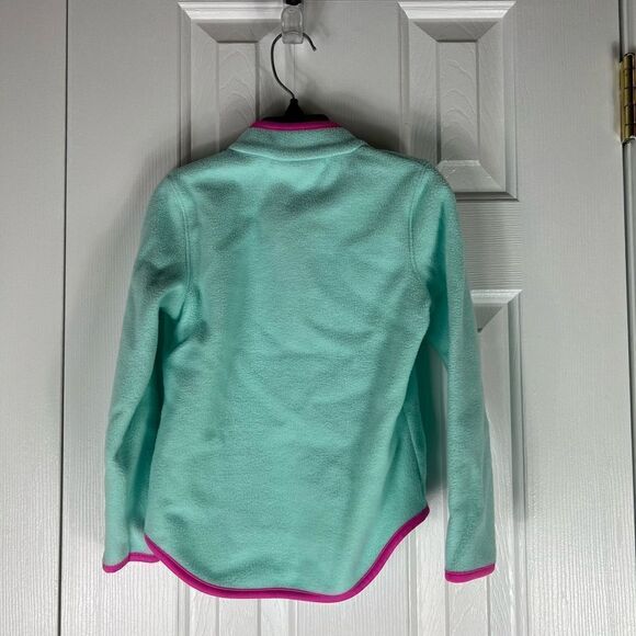 Underarmour Girls Teal Fleece Pullover 4 - Picture 2 of 3